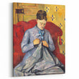 Impressionism Wall Art: Portrait of Madame Cézanne by Paul Cézanne Prints