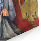 Impressionism Wall Art: Portrait of Madame Cézanne by Paul Cézanne Prints