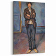 Impressionism Wall Art: Standing Peasant by Paul Cézanne Prints