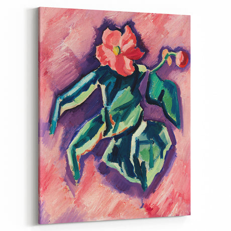 Modern Impressionism Wall Art: Pink Begonias by Marsden Hartley Prints