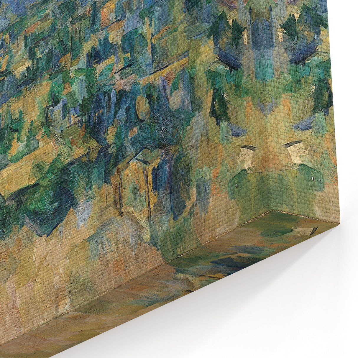 Impressionist Landscape Wall Art - Mont Sainte-Victoire by Cézanne