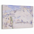 Impressionist Sketch of Mont Sainte-Victoire by Paul Cézanne