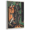 Expressionist Fashion Art – Kirchner’s Needlework Salon Wall Print