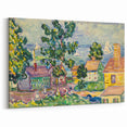 New England Coastal Village - Maurice Prendergast Impressionist Print