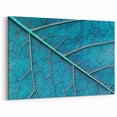 Nature Leaf Photography Art on Canvas – Botanical Leaf Close-Up