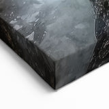 Dramatic Coastal Rocks Wall Art - Rugged Ocean Waves Beach Decor