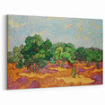 Van Gogh Olive Trees - Vibrant Impressionist Wall Art Canvas Print