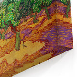 Van Gogh Olive Trees - Vibrant Impressionist Wall Art Canvas Print