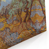 Van Gogh Olive Trees Under Sun - Impressionist Wall Art Print