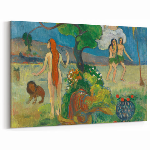 Gauguin Paradise Lost - Colorful Impressionist Wall Art Print