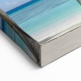 Tropical Palm Trees Wall Art - Serene Hammock Beach Scene Decor