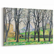 Cézanne Chestnut Trees at Jas de Bouffan - Impressionist Wall Art