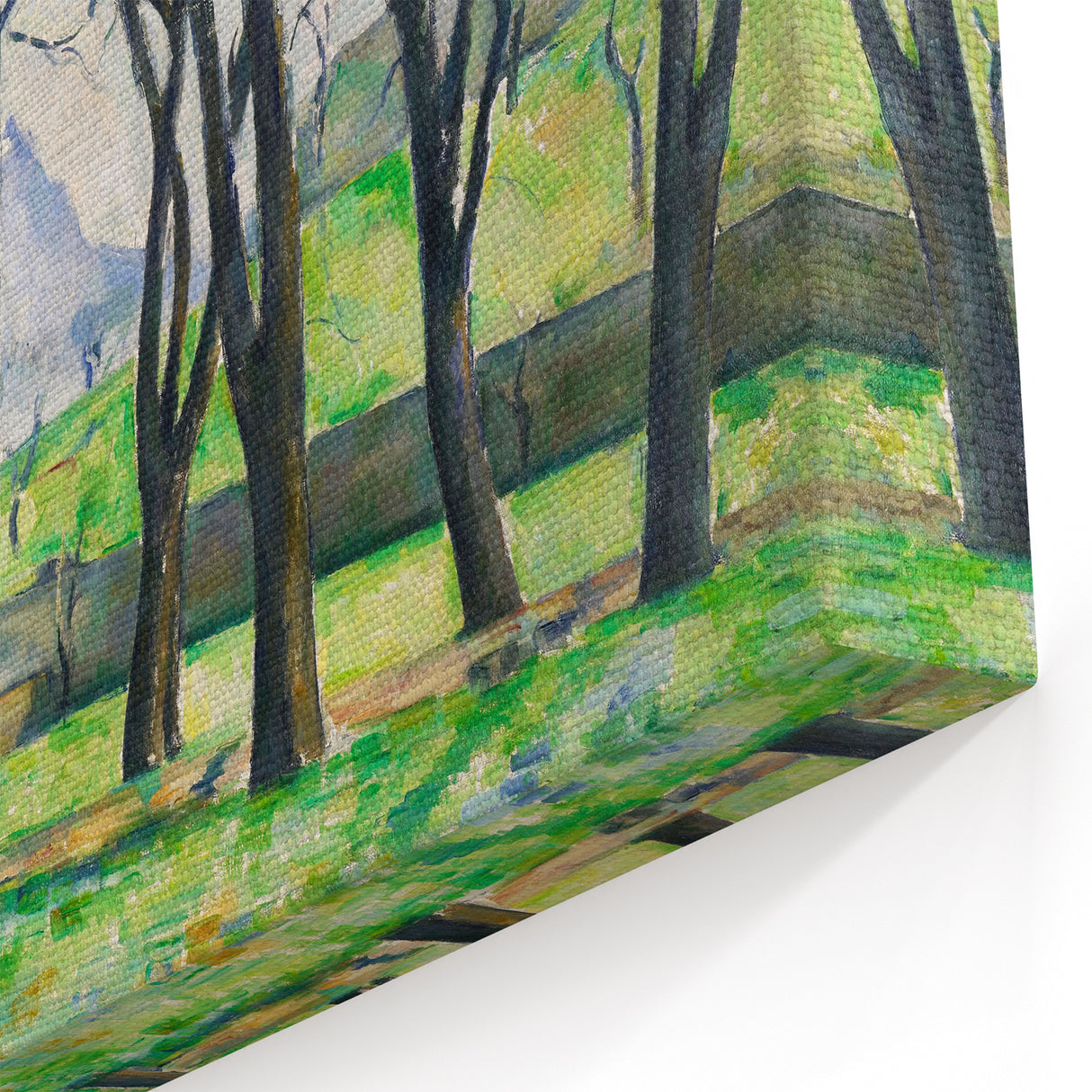 Cézanne Chestnut Trees at Jas de Bouffan - Impressionist Wall Art