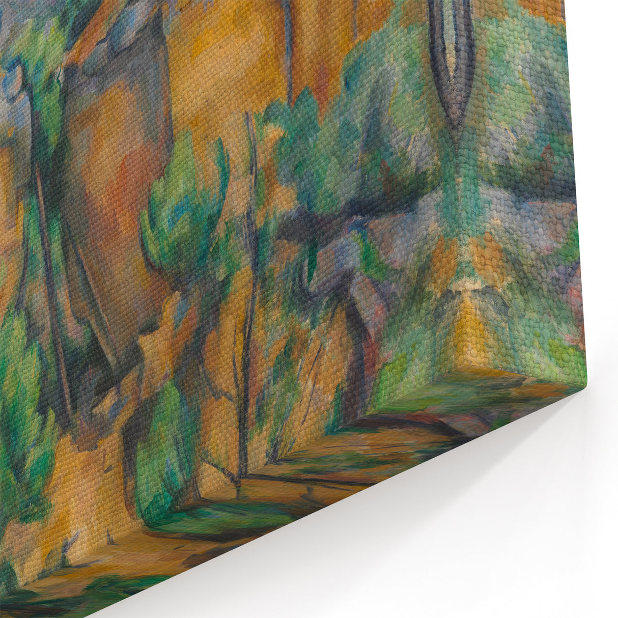 Cézanne Montagne Sainte-Victoire - Impressionist Landscape Print