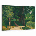 Cézanne Avenue at the Jas de Bouffan - Impressionist Landscape Print