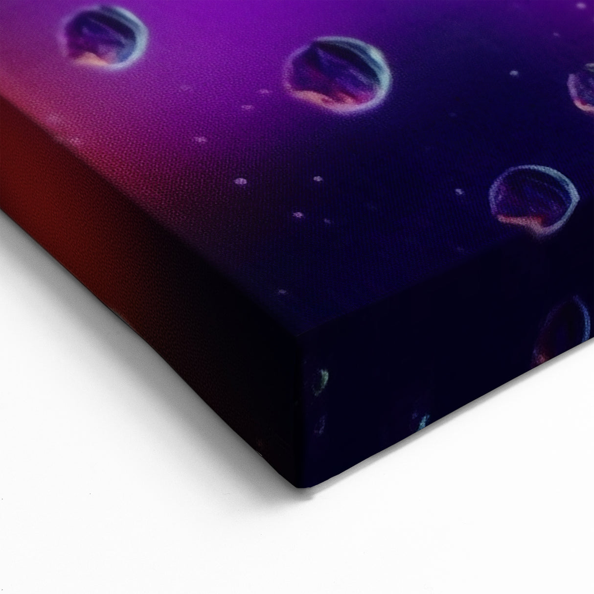 Tranquil Water-Themed Wall Art - Nature Close Up with Dewy Flower