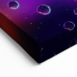 Tranquil Water-Themed Wall Art - Nature Close Up with Dewy Flower