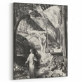 Farewell to Utopia Modern Wall Art – Monochrome Contemporary Decor