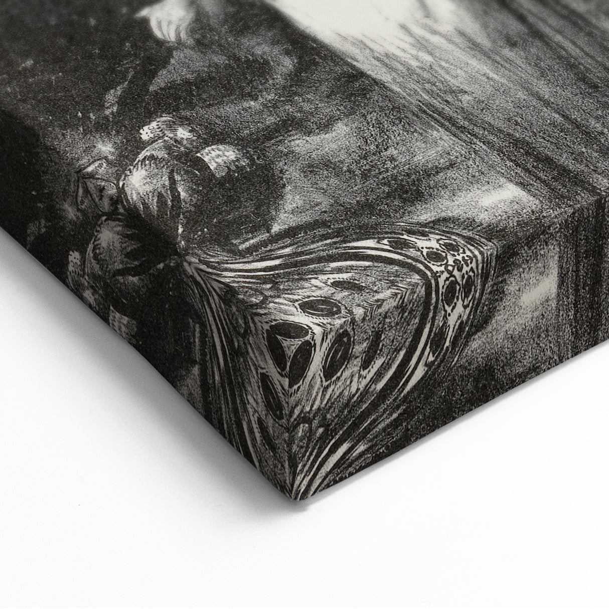Farewell to Utopia Modern Wall Art – Monochrome Contemporary Decor