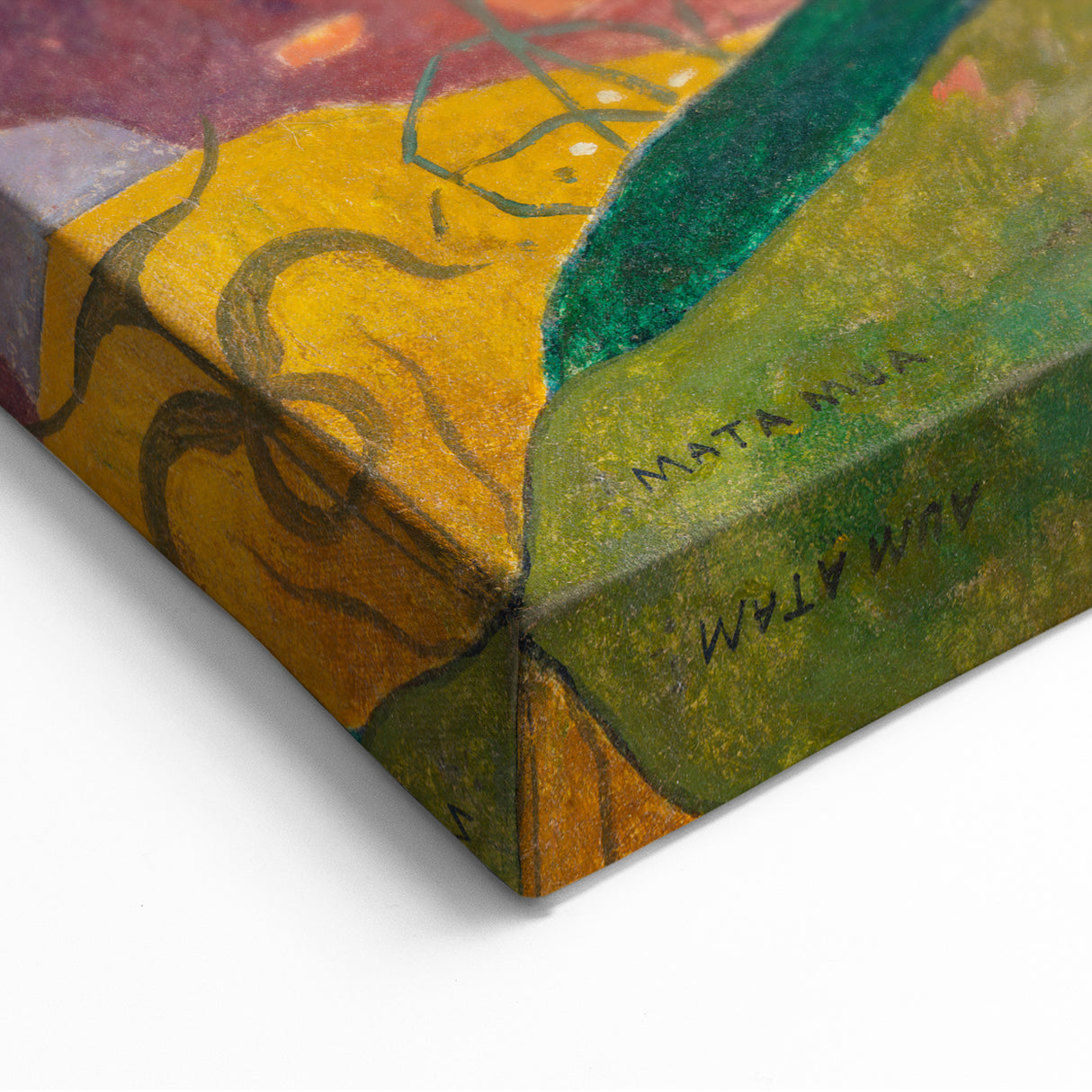 Mata Mua Modern Wall Art – Vibrant Tropical Decor