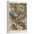 Lacertilia Modern Wall Art – Intricate Natural History Decor