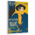 Aristide Bruant Modern Wall Art – Vintage Cabaret Poster