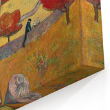 The Yellow Christ Modern Wall Art – Vibrant Religious Masterpiece