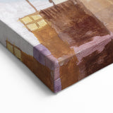 Modern Wall Art: Abstract Geometric Design in Earthy Tones