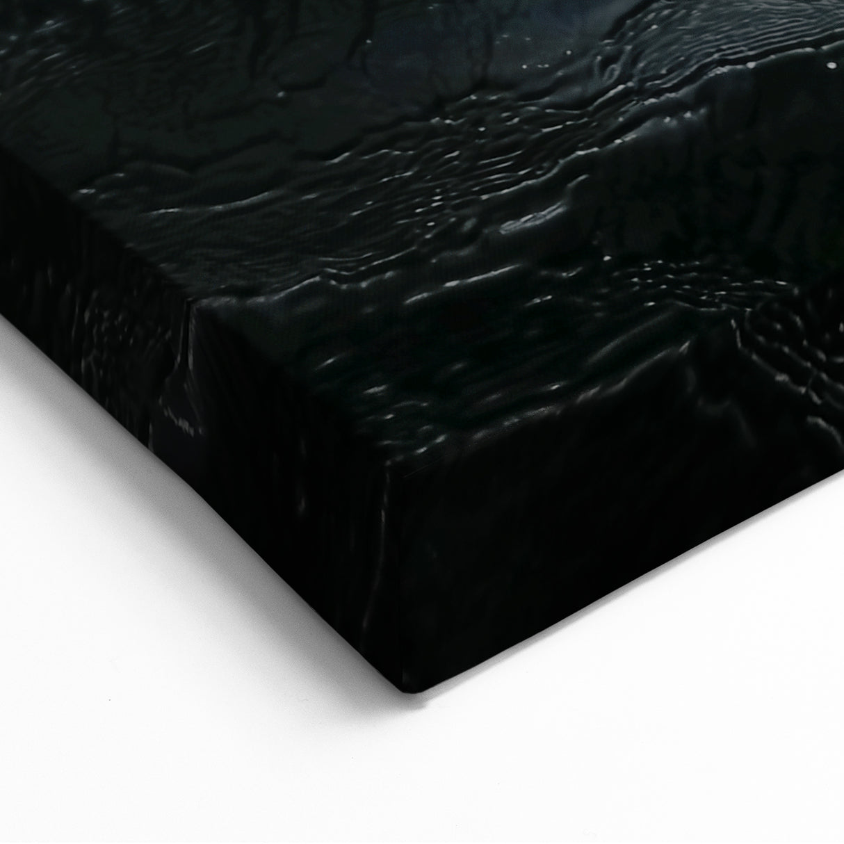 Framed Nature Photography Prints - Ocean Wave Closeups Canvas Art