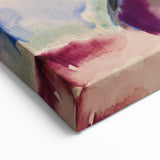 Modern Wall Art: Abstract Beach Scene with Vibrant Colors
