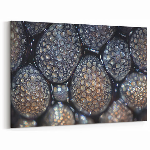 Botanical Wall Art Acrylic Glass - Abstract Nature Closeups Canvas Print
