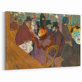 Modern Wall Art: Vibrant Moulin Rouge Scene in Classic Parisian Style