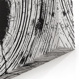 Framed Nature Photography Prints - Monochrome Tree Rings Wall Art