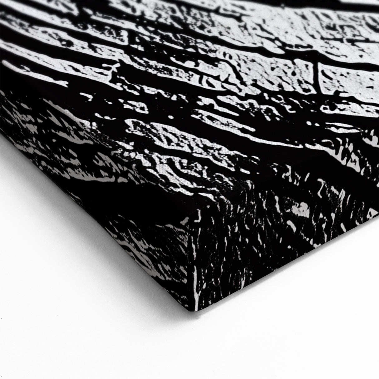 Framed Nature Photography Prints - Monochrome Tree Rings Wall Art