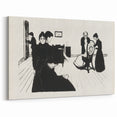 Powerful Expressionist Art - Death in the Sickroom Print