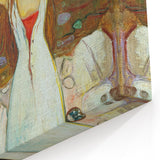 Expressionist Art: "Ashes" Abstract Modern Expressionism Wall Decor