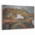 Expressionist Art: "Coastal Landscape" Modern Expressionism Wall Art