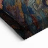 Expressionist Art: "Coastal Landscape" Modern Expressionism Wall Art