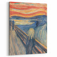 Expressionist Art: "The Scream" Iconic Abstract Expressionism Wall Decor