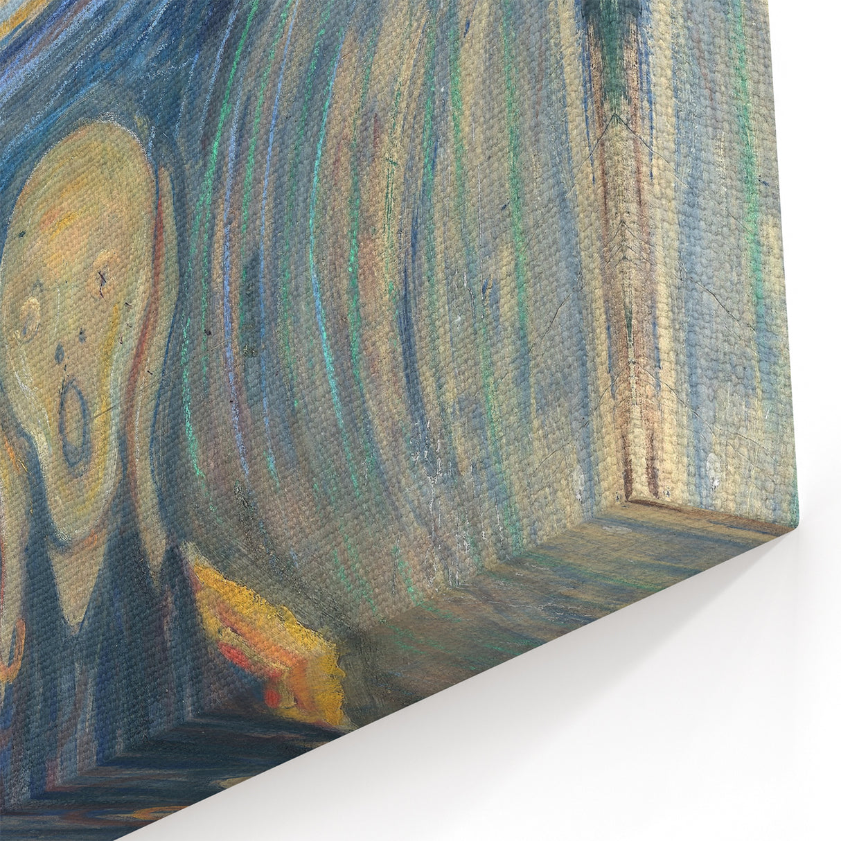 Expressionist Art: "The Scream" Iconic Abstract Expressionism Wall Decor