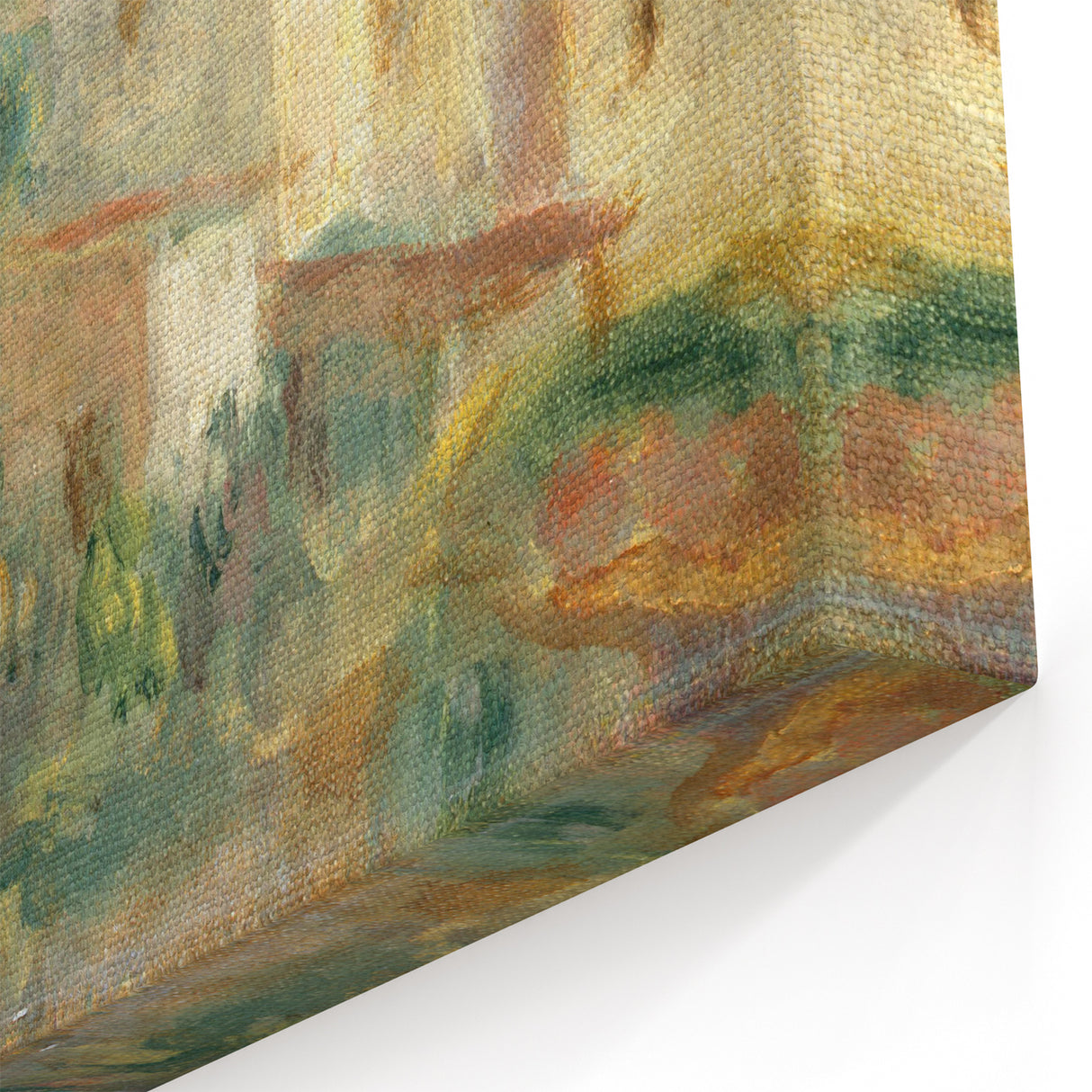 Impressionist Wall Art – Autumn Trees and Golden Light