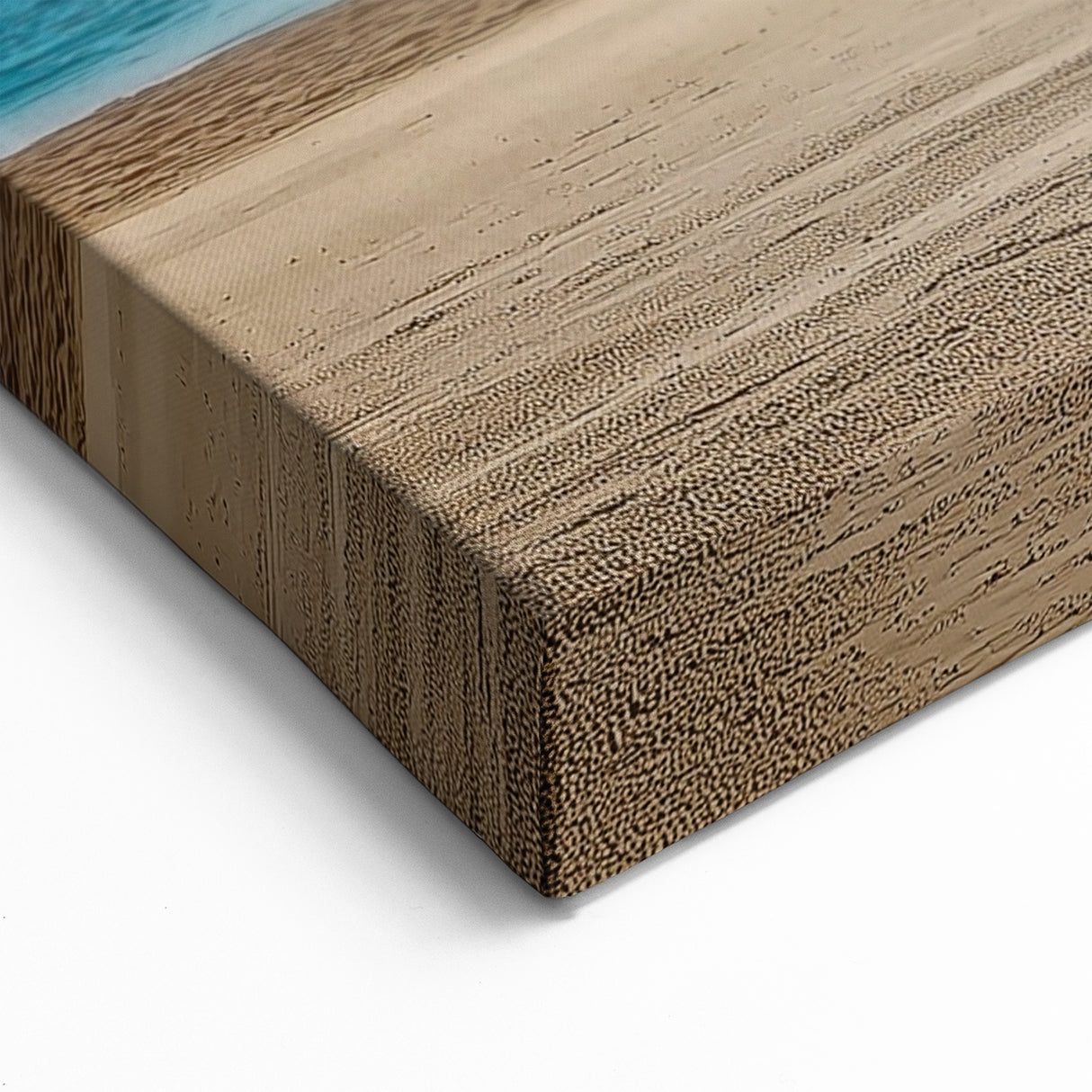 Tranquil Sunrise Beach Wall Art - Serene Ocean and Sandy Shore Decor