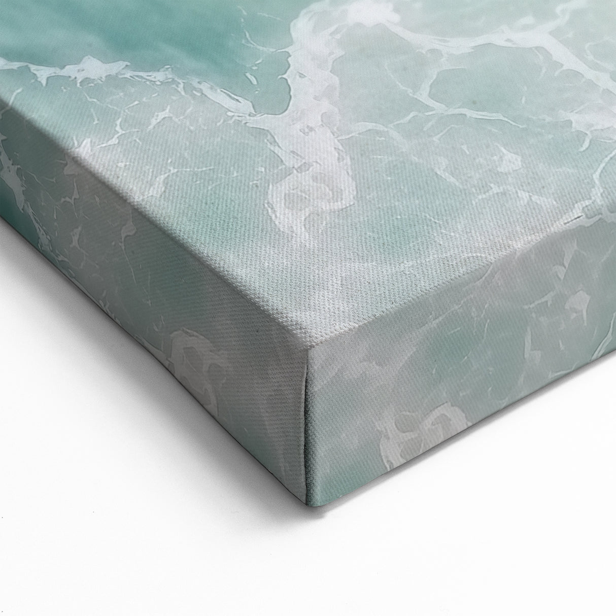 Aerial Surfer Wave Wall Art - Dynamic Coastal Adventure Scene Decor