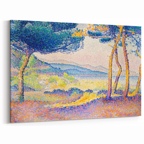 Impressionist Wall Art – Serene River and Misty Morning Light