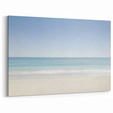 Minimalist Coastal Horizon Wall Art - Serene Beach and Ocean Decor