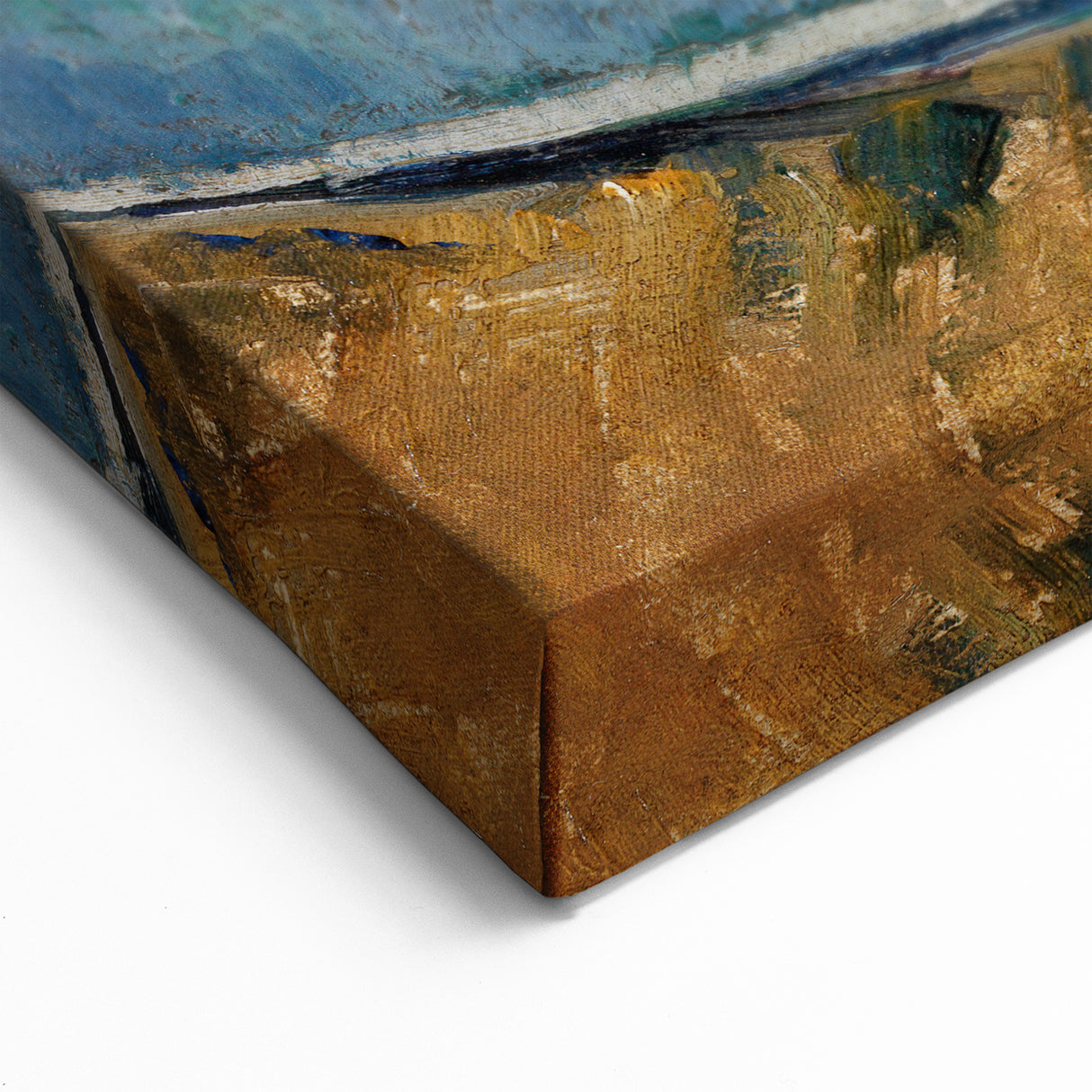 Impressionist Wall Art – Coastal Sunrise with Gentle Waves