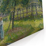 Impressionist Wall Art – Peaceful River with Vibrant Fall Colors