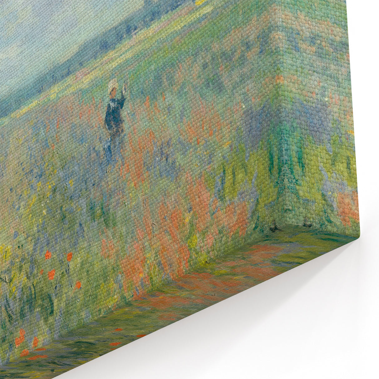 Impressionist Wall Art – Tranquil Sunrise Over Rolling Hills