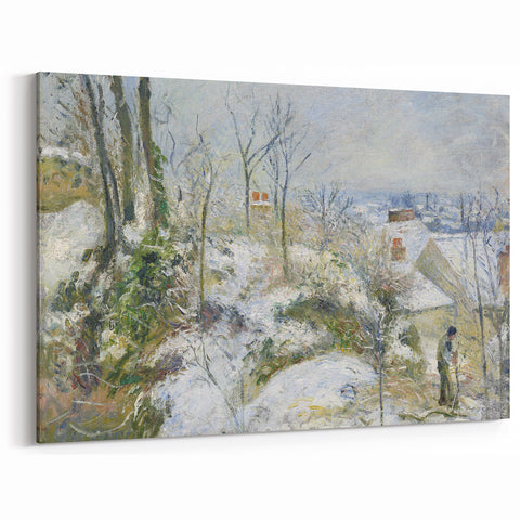 Impressionist Art – Vibrant Garden with Blossoming Flowers