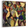 Colorful Figurative Abstract Canvas – Contemporary Human Art